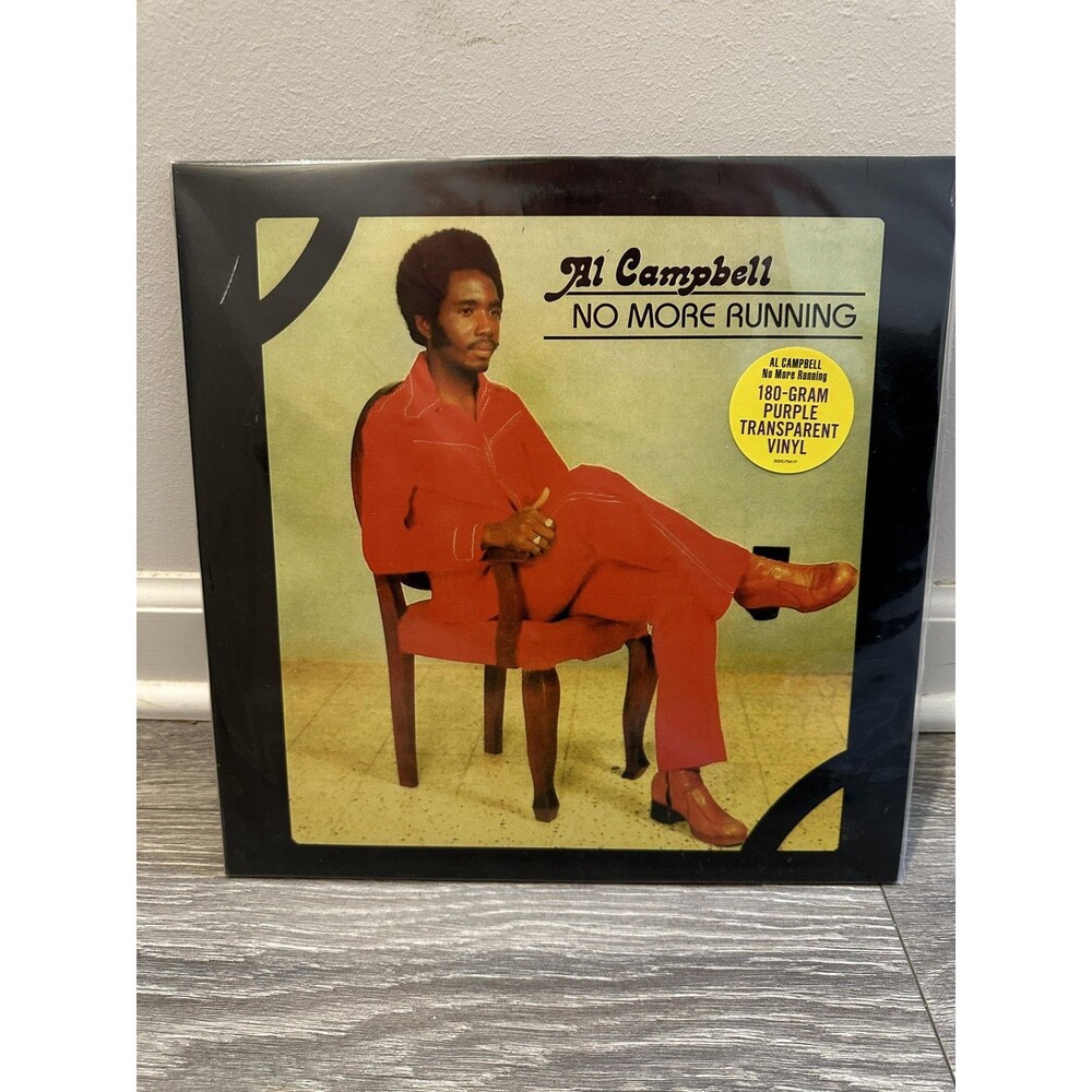 Vintage Al Campbell Vinyl LP No More Running Reggae Roots 1978 sealed